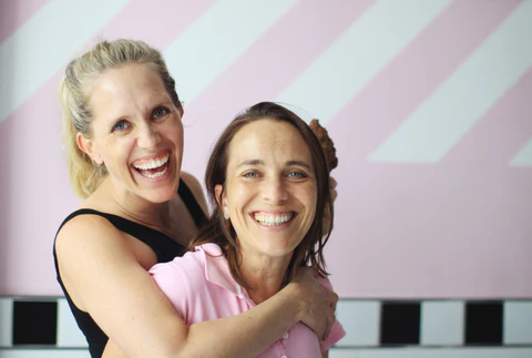 Sisters Tasia and Lexi, founders of The Dairy Den