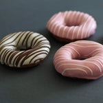 Striped Chocolate Donut